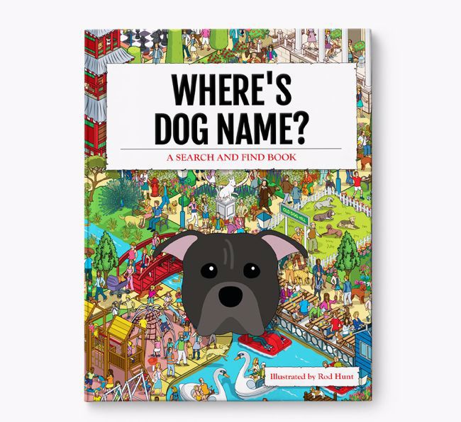 Personalised Where's {dogsName} Book